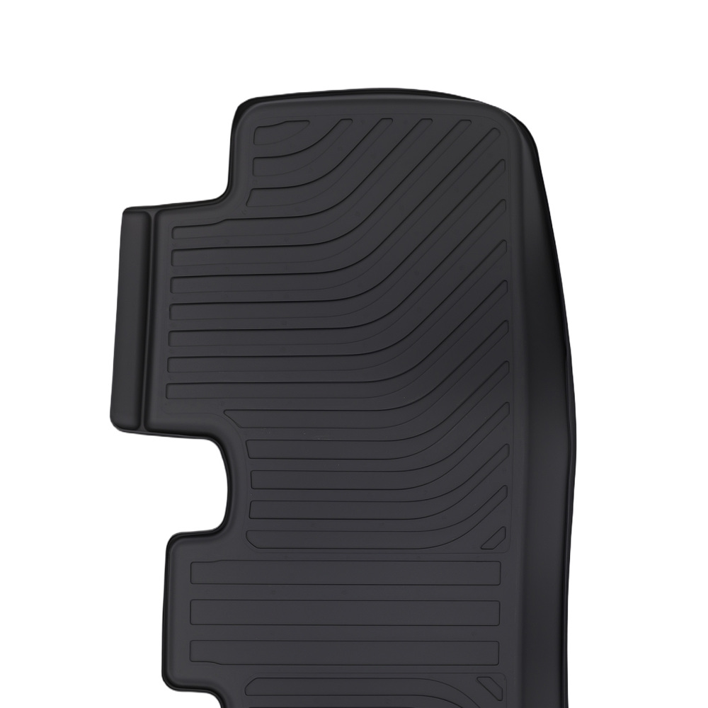 All Weather Carpet Floor Mats compatible for Tesla Model Y 2020-2024 TPE Black Anti-Slip