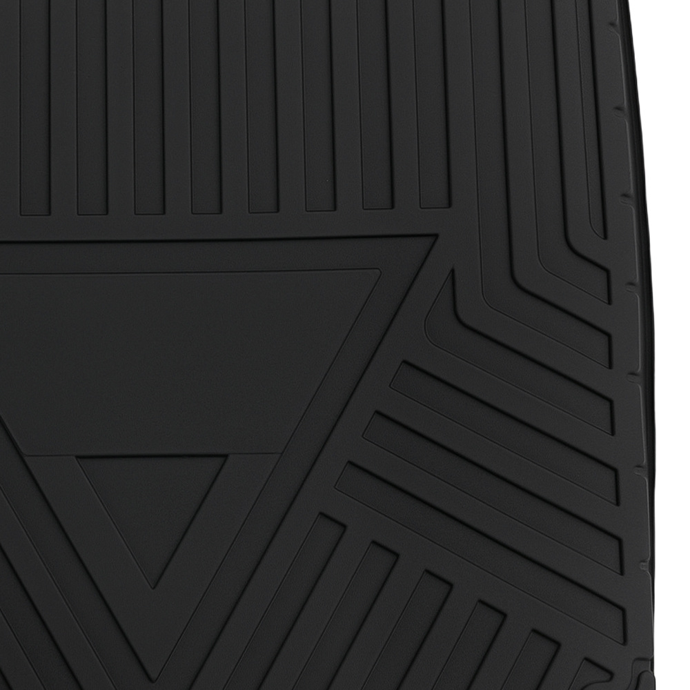 All-Weather TPE Cargo Mat Boot Liner compatible for MG ZS 2018-2024 Black Anti-Slip