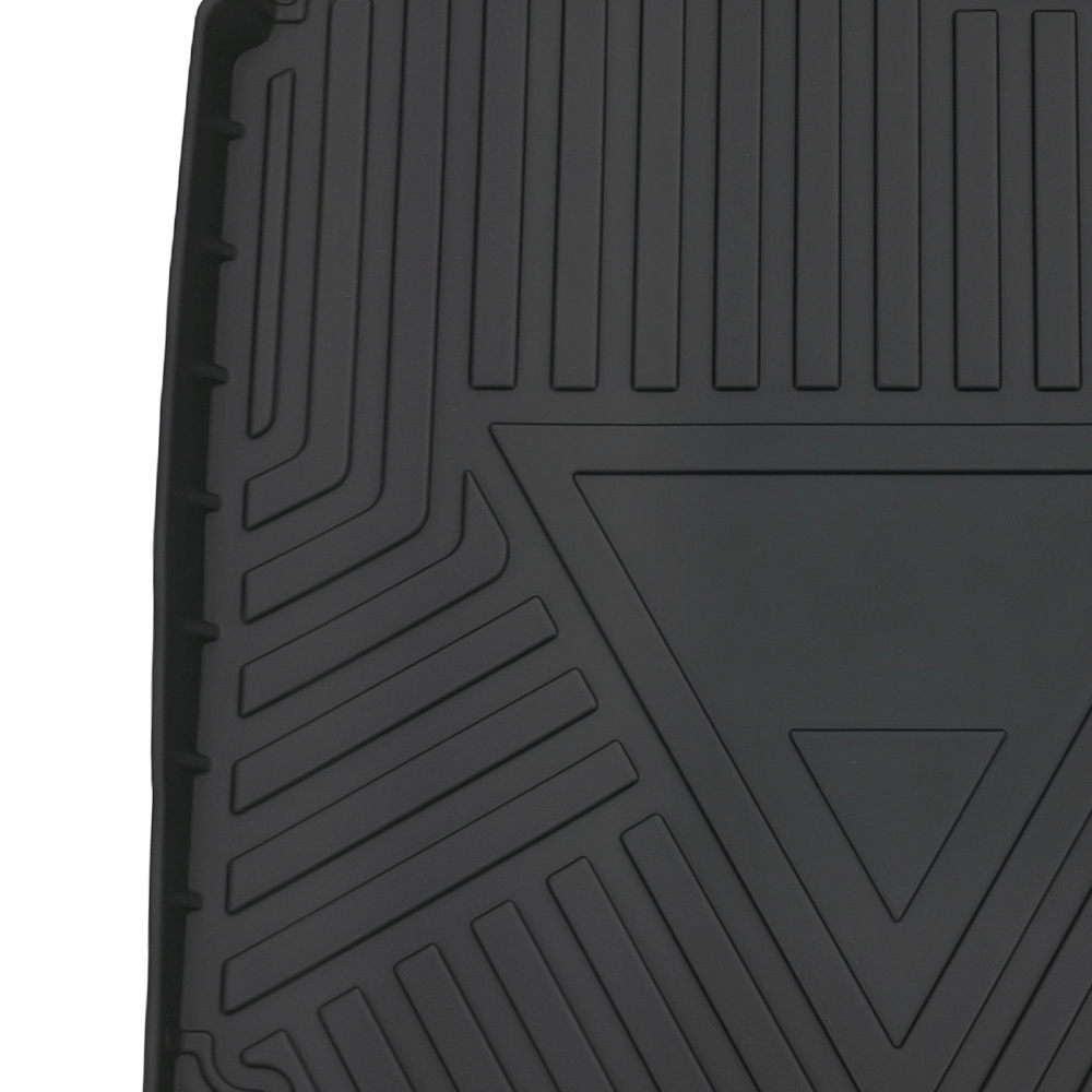 All-Weather TPE Cargo Mat Boot Liner compatible for MG ZS 2018-2024 Black Anti-Slip