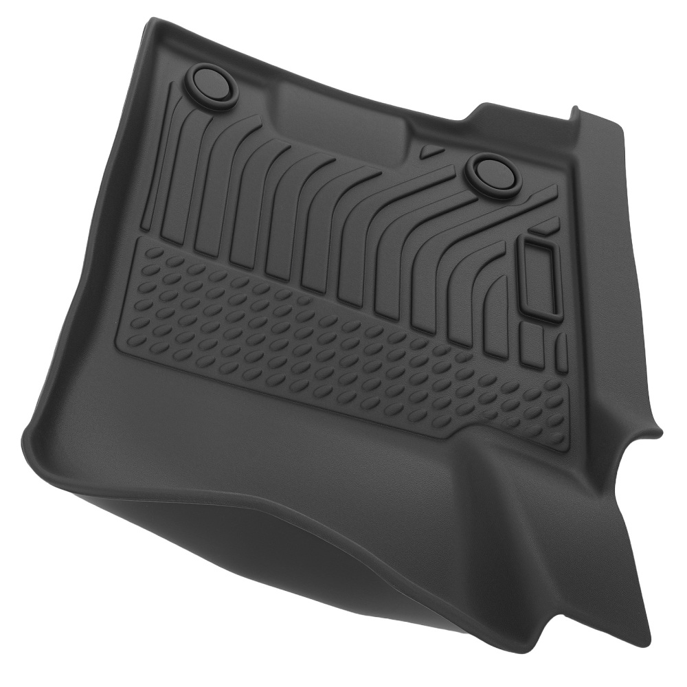 All-Weather Black Floor Mats compatible for Nissan Armada 2019-2022 TPE Rubber Car Carpet