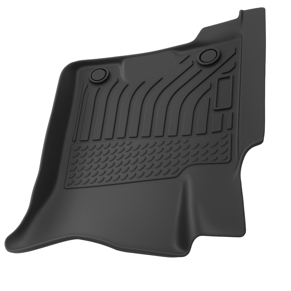 All-Weather Black Floor Mats compatible for Nissan Armada 2019-2022 TPE Rubber Car Carpet