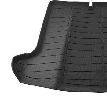 All-Weather Black Cargo Mat compatible for Nissan Kicks 2018-2023 TPE Trunk Bed Liner