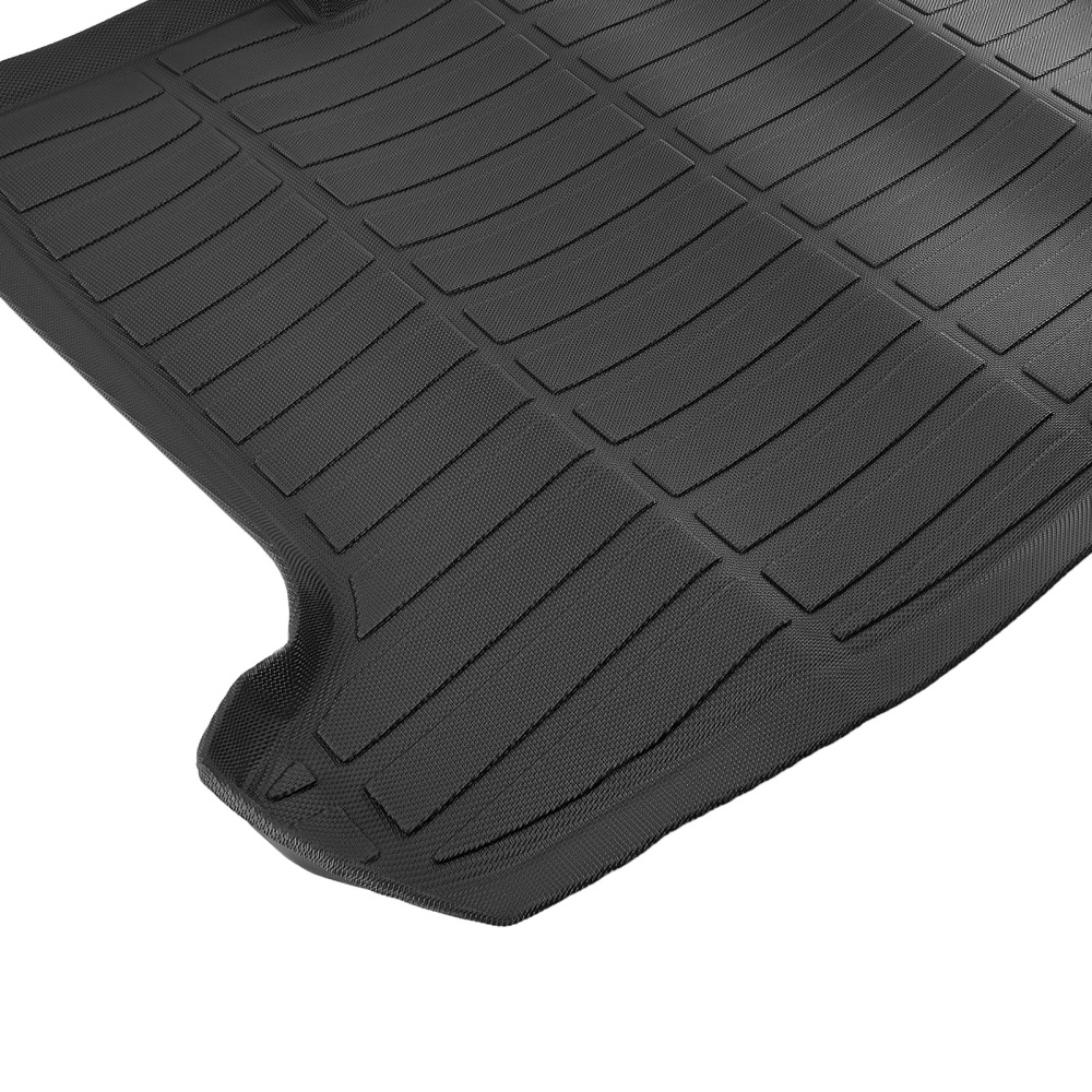 All-Weather Black Cargo Mat compatible for Nissan Kicks 2018-2023 TPE Trunk Bed Liner