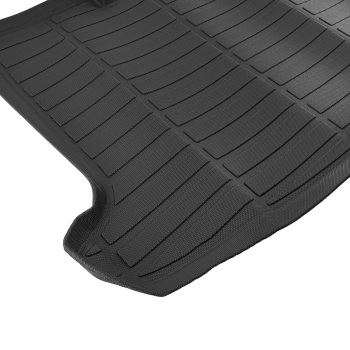 All-Weather Black Cargo Mat compatible for Nissan Kicks 2018-2023 TPE Trunk Bed Liner