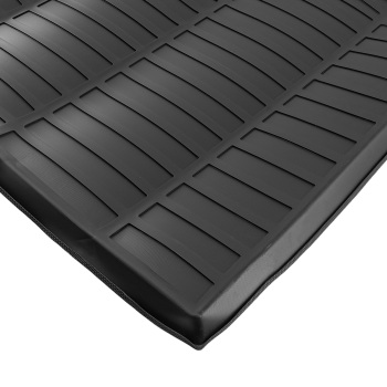 All-Weather Black Cargo Mat compatible for Nissan Kicks 2018-2023 TPE Trunk Bed Liner