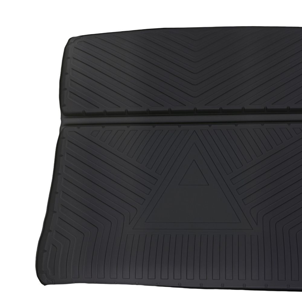 Black Cargo Liner Trunk Bed Mat compatible for Nissan Patrol Y62 2012-2023 Easy Clean TPE