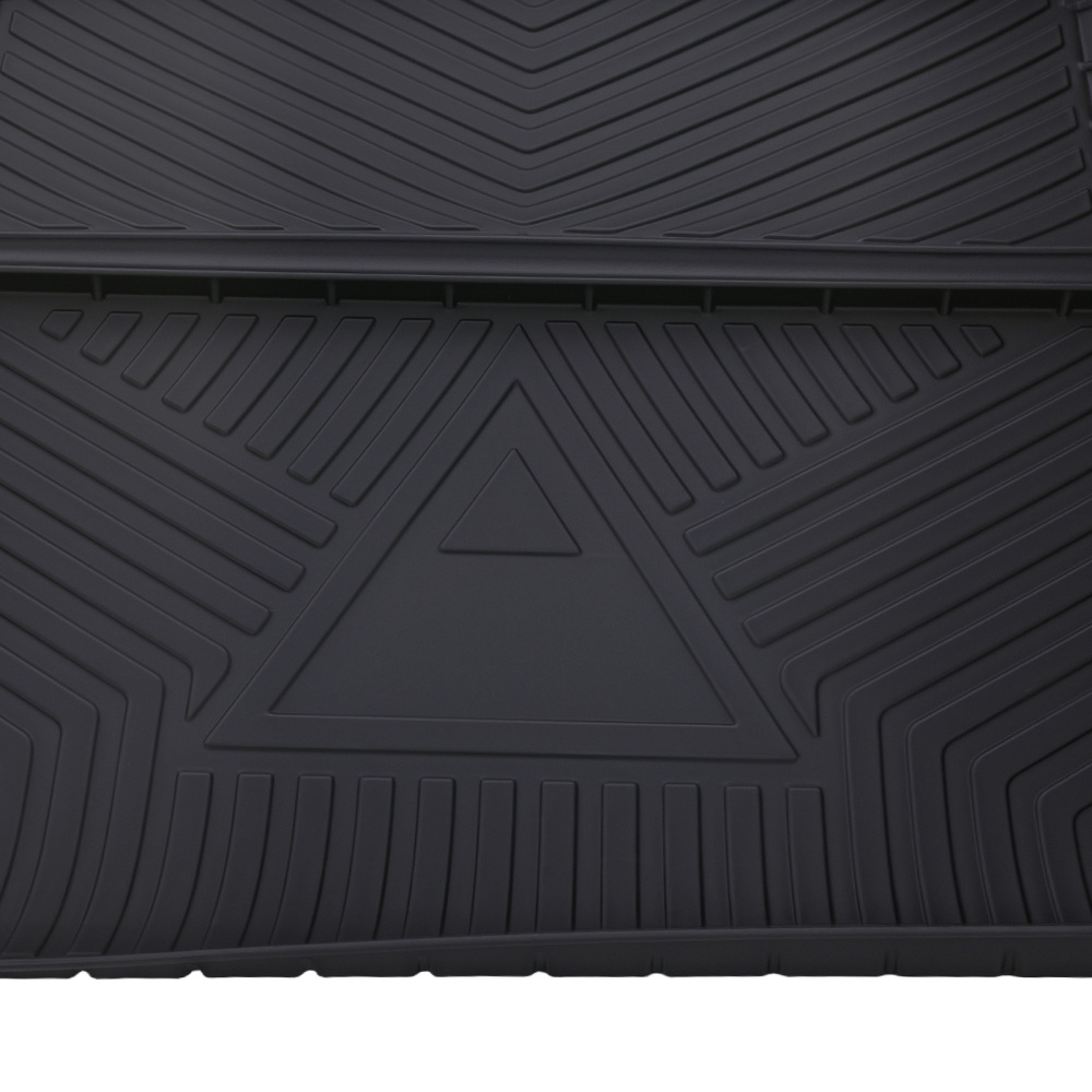 Black Cargo Liner Trunk Bed Mat compatible for Nissan Patrol Y62 2012-2023 Easy Clean TPE