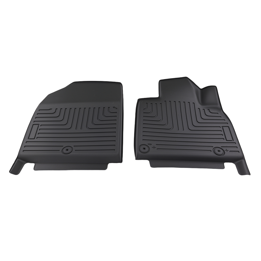 3D Floor Mats compatible for Nissan Pathfinder compatible for Infiniti QX60 JX35 2013-2020 Black TPE Set