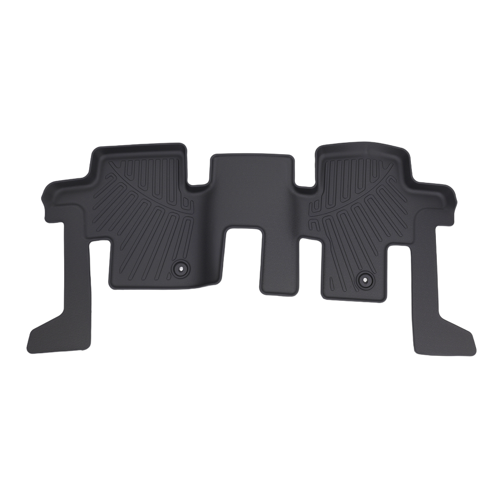 3D Floor Mats compatible for Nissan Pathfinder compatible for Infiniti QX60 JX35 2013-2020 Black TPE Set