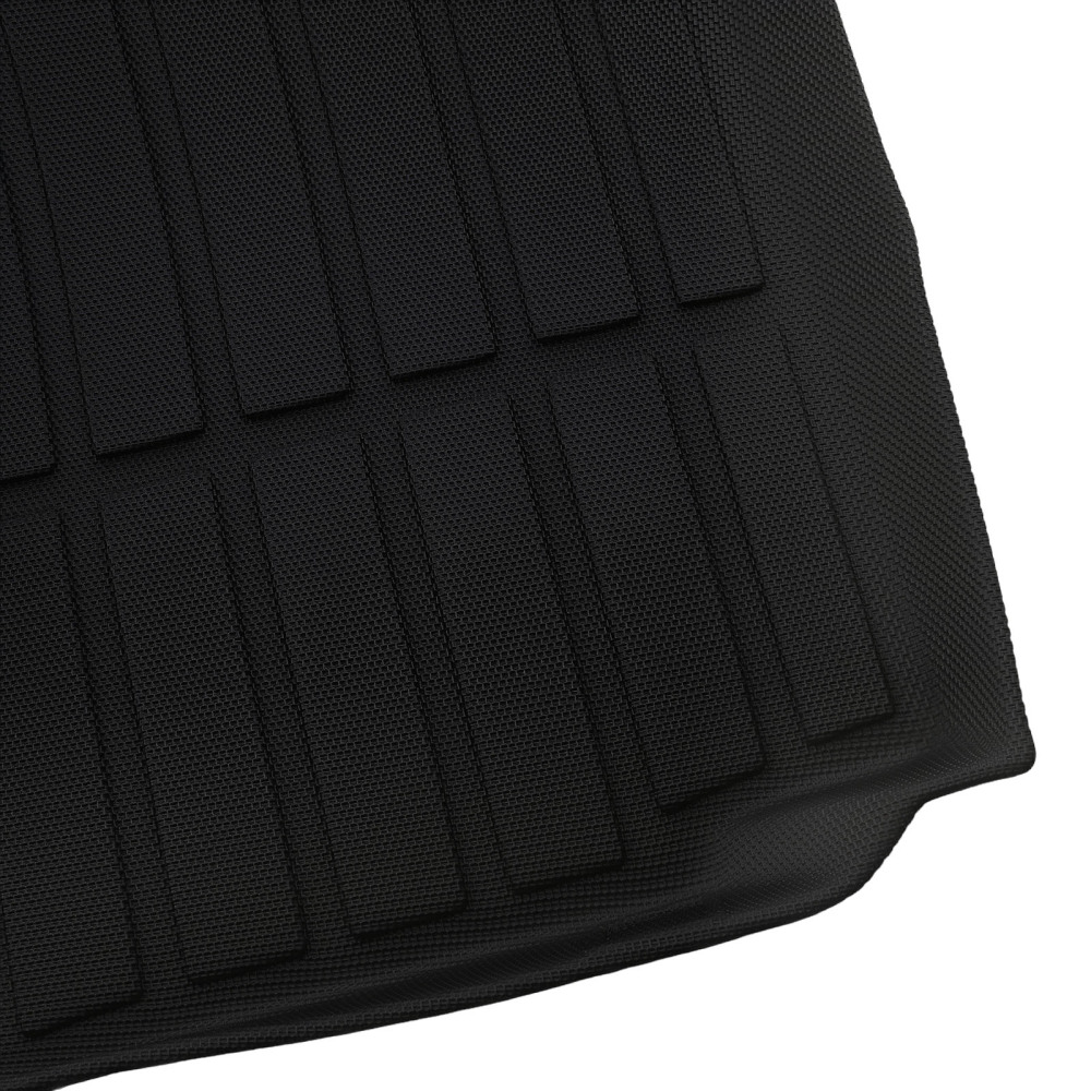 All-Weather Cargo Liner compatible for Nissan Rogue 2014-2020 Black TPE Trunk Bed Mat