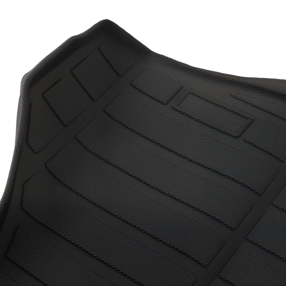 All-Weather Cargo Liner compatible for Nissan Rogue 2014-2020 Black TPE Trunk Bed Mat