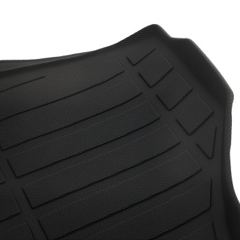All-Weather Cargo Liner compatible for Nissan Rogue 2014-2020 Black TPE Trunk Bed Mat