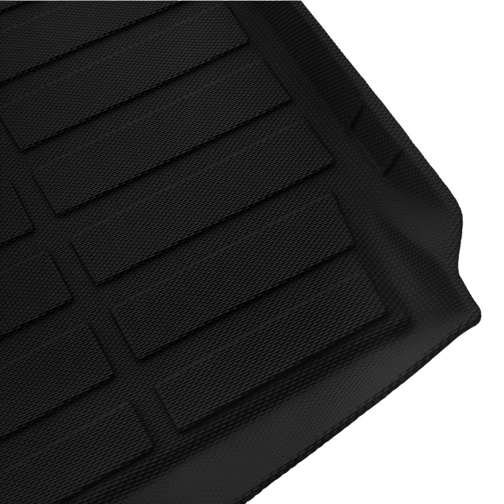 All-Weather Cargo Liner compatible for Nissan Rogue 2014-2020 Black TPE Trunk Bed Mat