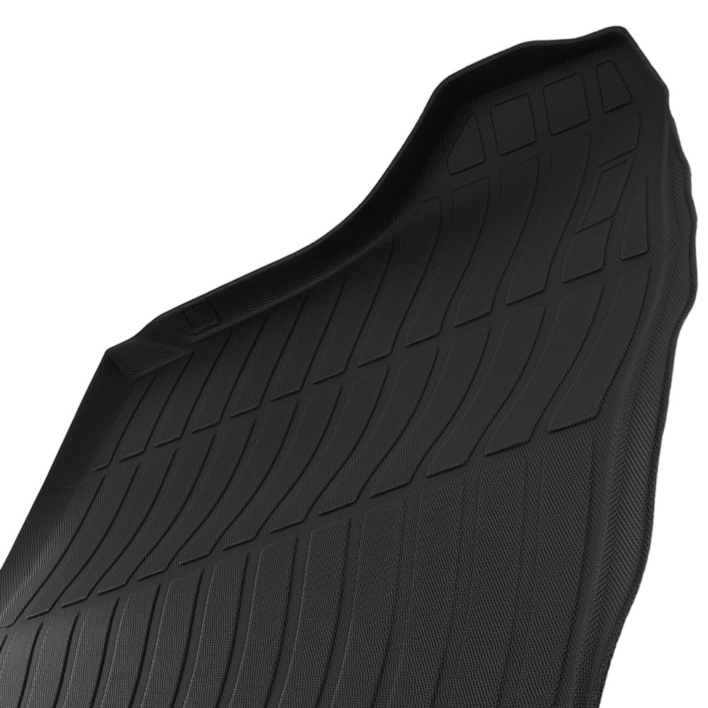 All-Weather Cargo Liner compatible for Nissan Rogue 2014-2020 Black TPE Trunk Bed Mat