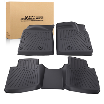 All-Weather Floor Mats Liner compatible for Nissan Rogue 21-25 TPE Floor Liners Anti-Slip