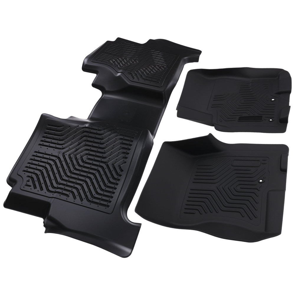 Anti-Slip Floor Mat compatible for Nissan Frontier Crew Cab 2008-2021 Waterproof Car Carpet