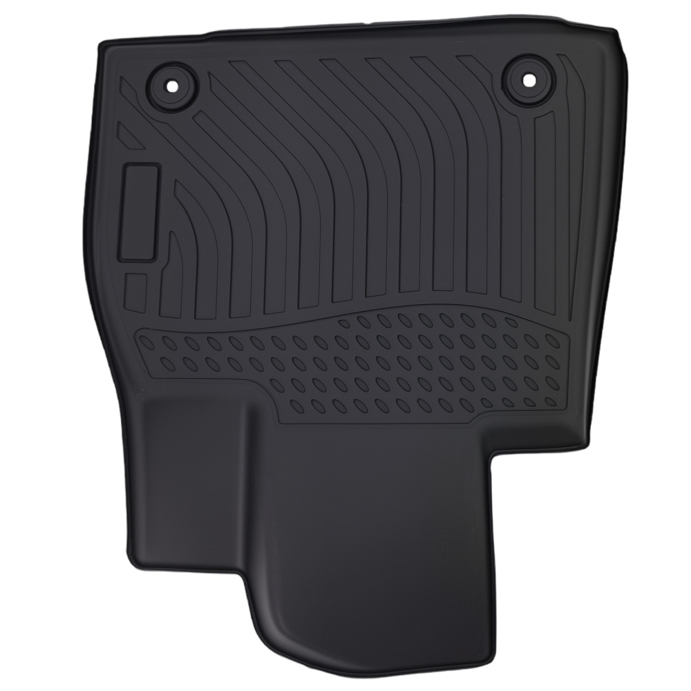 All-Weather Black Floor Mats compatible for Hyundai Palisade 2020-2024 TPE Floor Liners