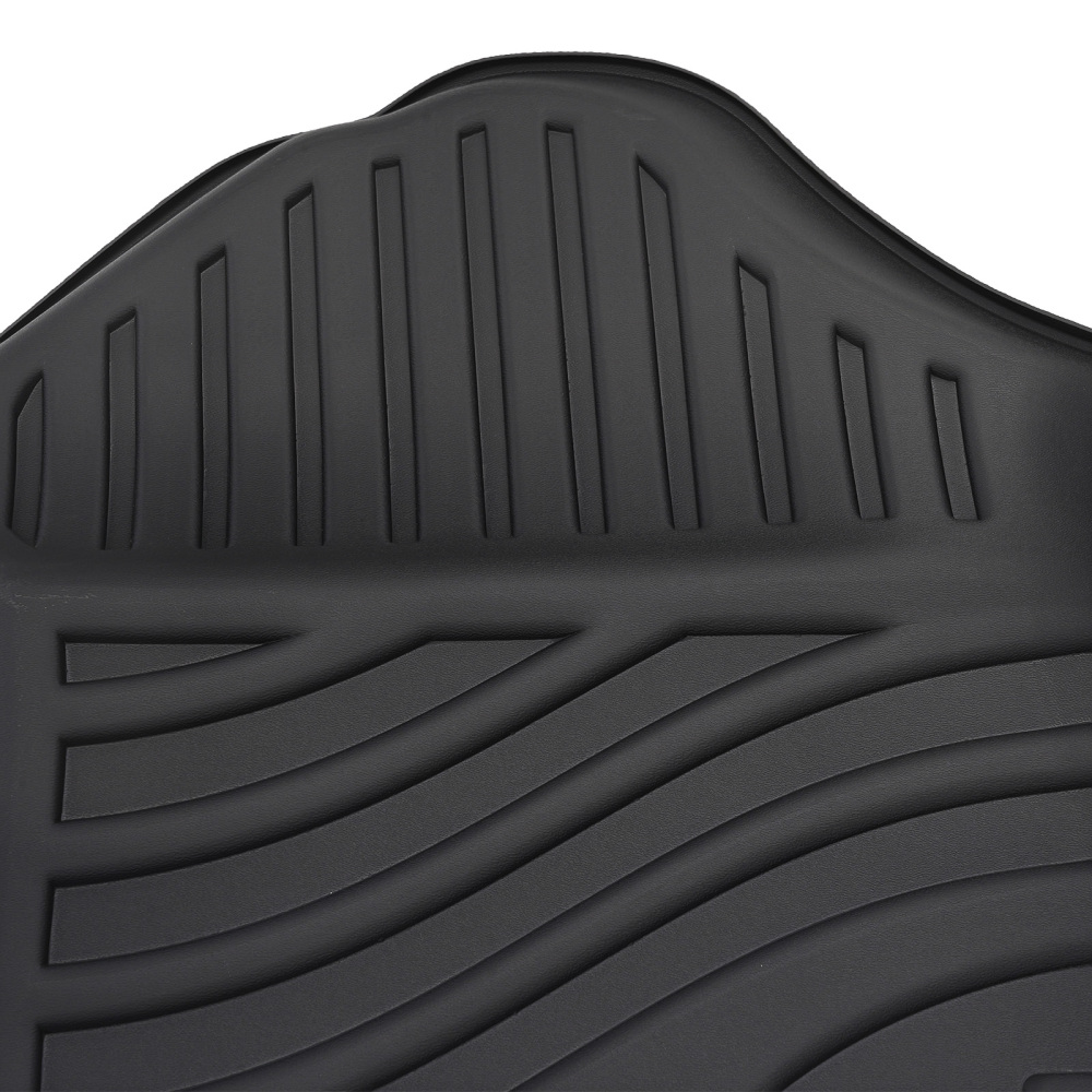 All Weather Floor Mats Set compatible for Ford Ranger PX PX2 PX3 Dual Cab 2011-2021