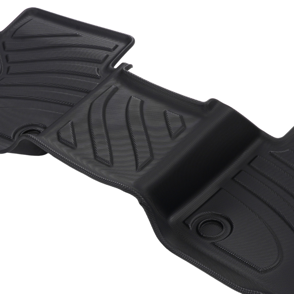 All Weather Floor Mats Set compatible for Ford Ranger PX PX2 PX3 Dual Cab 2011-2021
