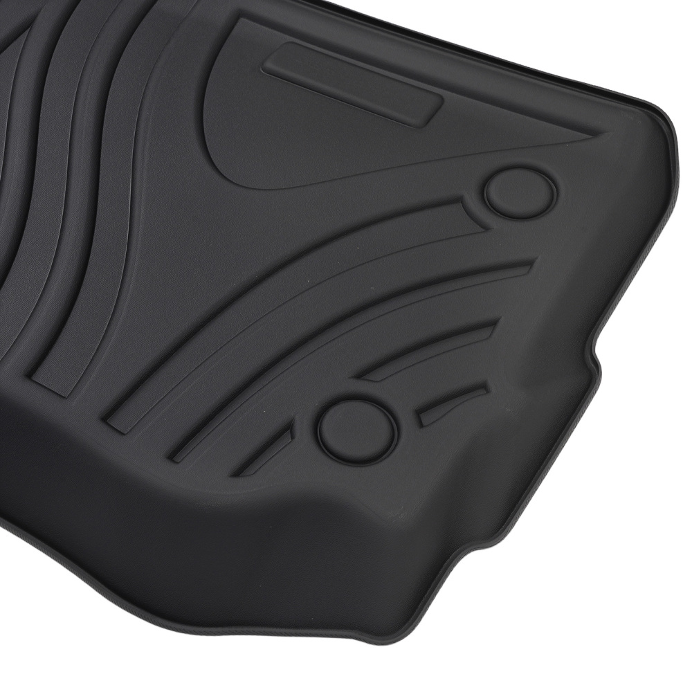 All Weather Floor Mats Set compatible for Ford Ranger PX PX2 PX3 Dual Cab 2011-2021
