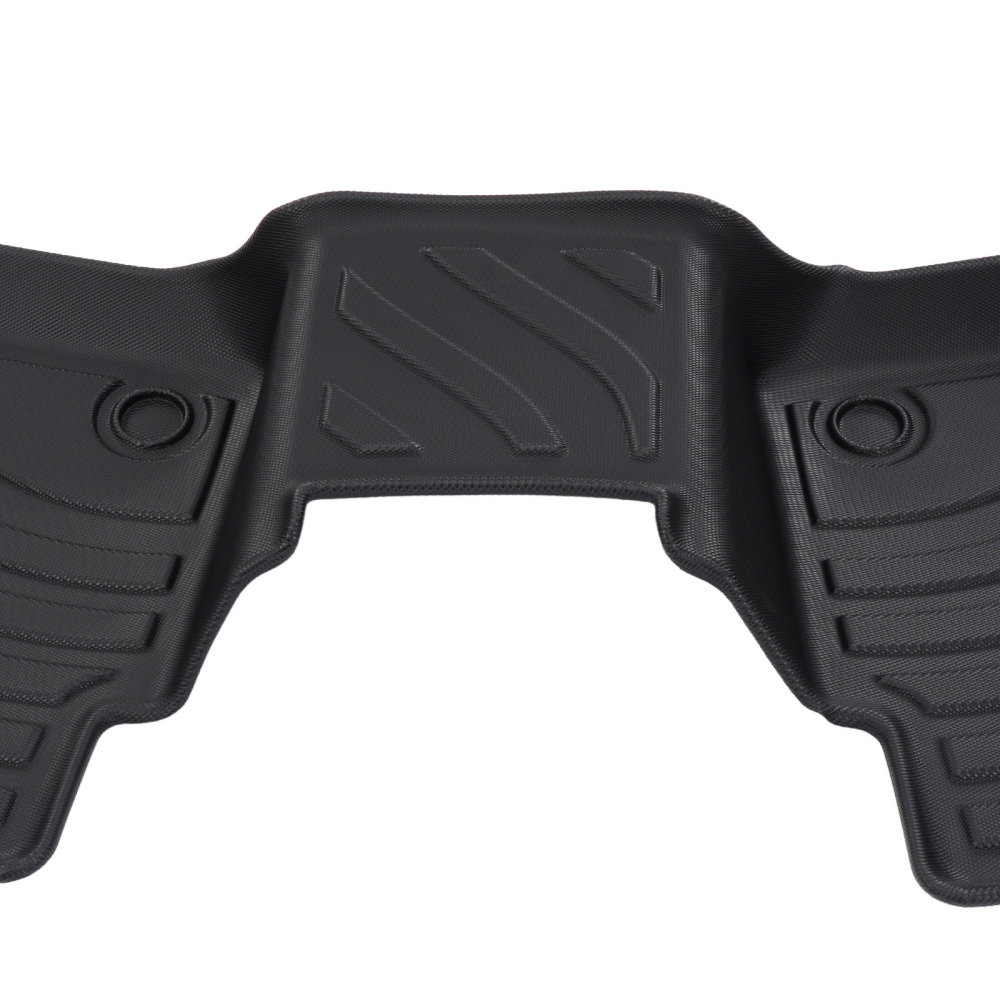 All Weather Floor Mats Set compatible for Ford Ranger PX PX2 PX3 Dual Cab 2011-2021