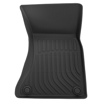 All Weather Floor Mat Set compatible for Audi Q5/SQ5 2009-2017 TPE Rubber Black Car Carpet