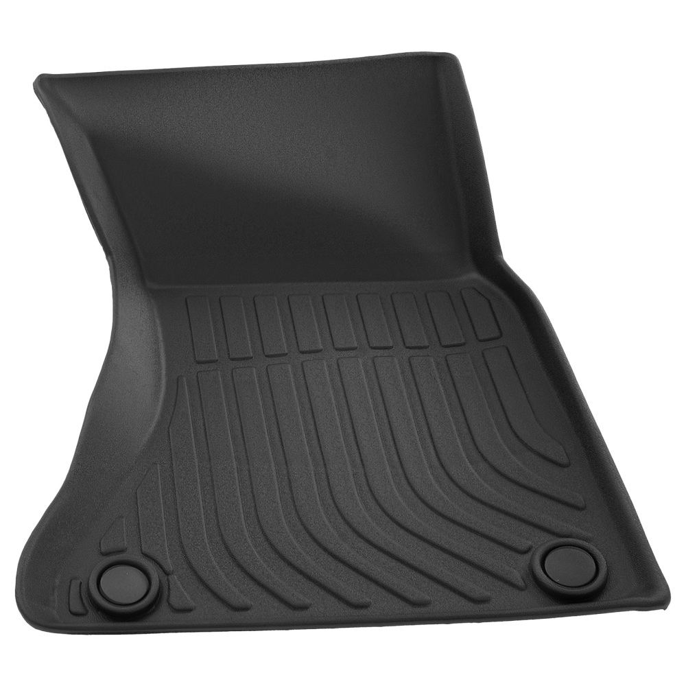 All Weather Floor Mat Set compatible for Audi Q5/SQ5 2009-2017 TPE Rubber Black Car Carpet