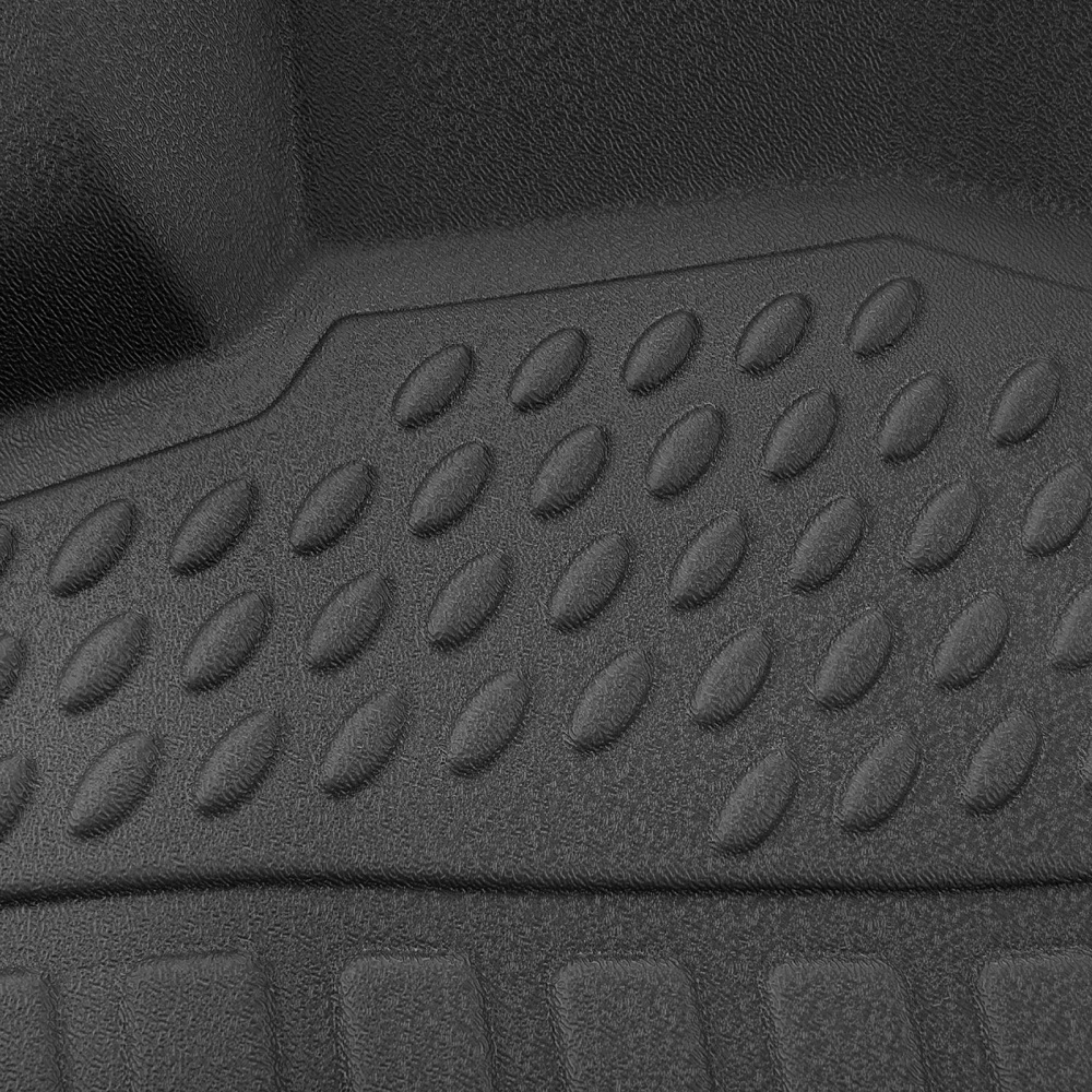 All Weather Floor Mat Set compatible for Audi Q5/SQ5 2009-2017 TPE Rubber Black Car Carpet