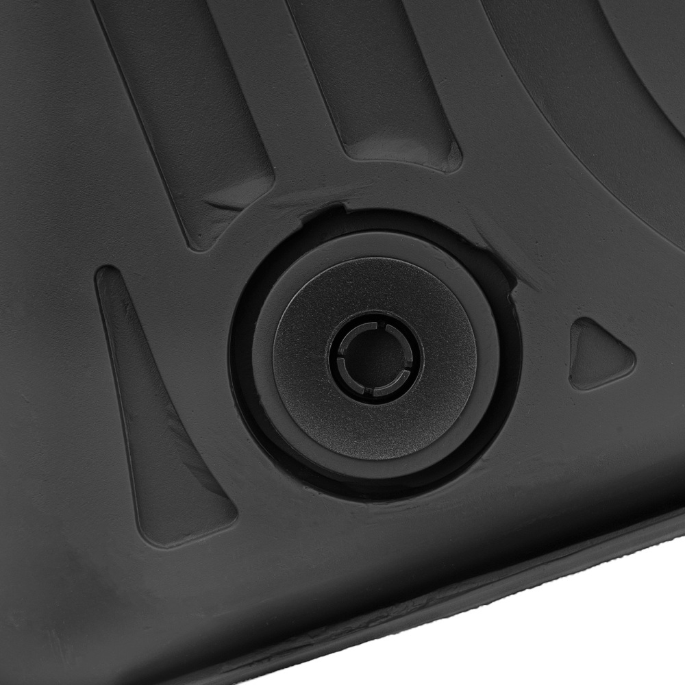 All Weather Floor Mat Set compatible for Audi Q5/SQ5 2009-2017 TPE Rubber Black Car Carpet