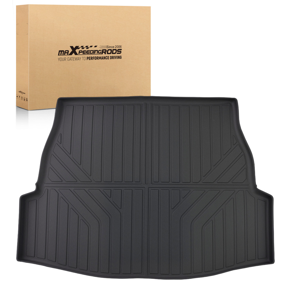All Weather Boot Trunk Bed Liner compatible for Toyota RAV4 2019-2025 Cargo Mat TPE Black