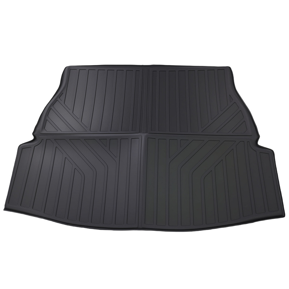 All Weather Boot Trunk Bed Liner compatible for Toyota RAV4 2019-2025 Cargo Mat TPE Black