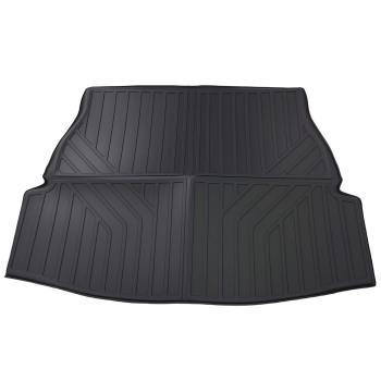 All Weather Boot Trunk Bed Liner compatible for Toyota RAV4 2019-2025 Cargo Mat TPE Black