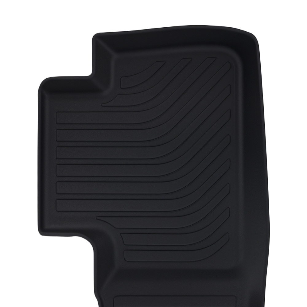 All Weather Floor Mats compatible for Acura RDX 2019-2025 TPE Rubber Black Waterproof