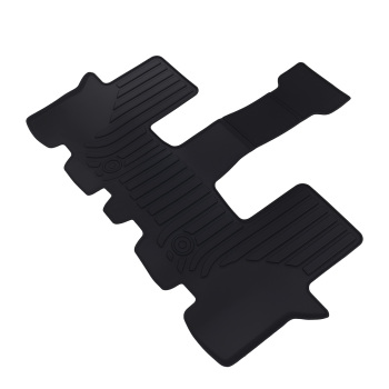 All-Weather Floor Mat Set compatible for Kia Sorento 7 compatible for Seat 2021-2024 Black TPE Car Mat