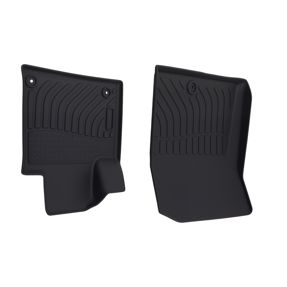 All-Weather Floor Mat Set compatible for Kia Sorento 7 compatible for Seat 2021-2024 Black TPE Car Mat