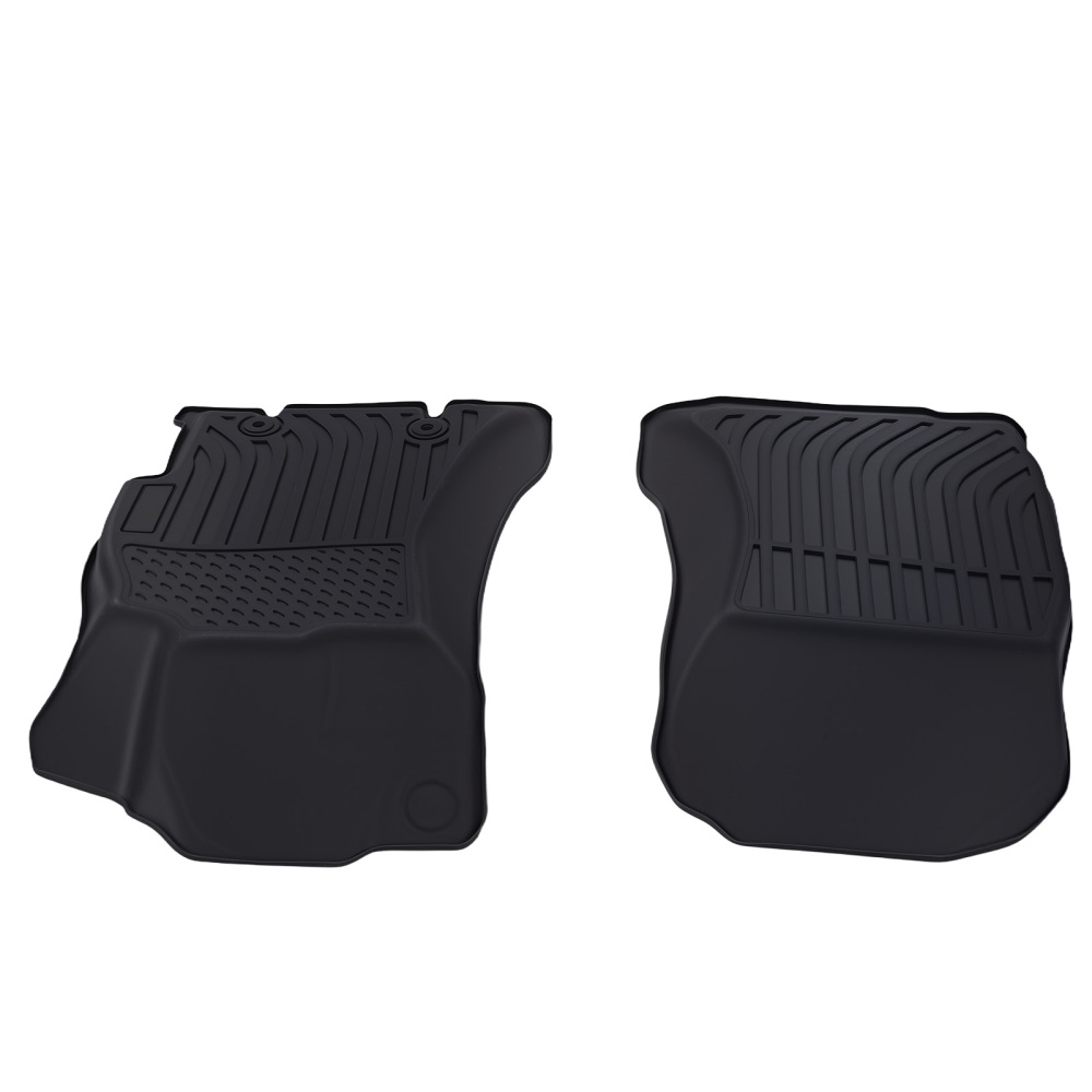 All Weather Carpet Floor Mats compatible for Subaru Forester 2014-2018 Waterproof Black