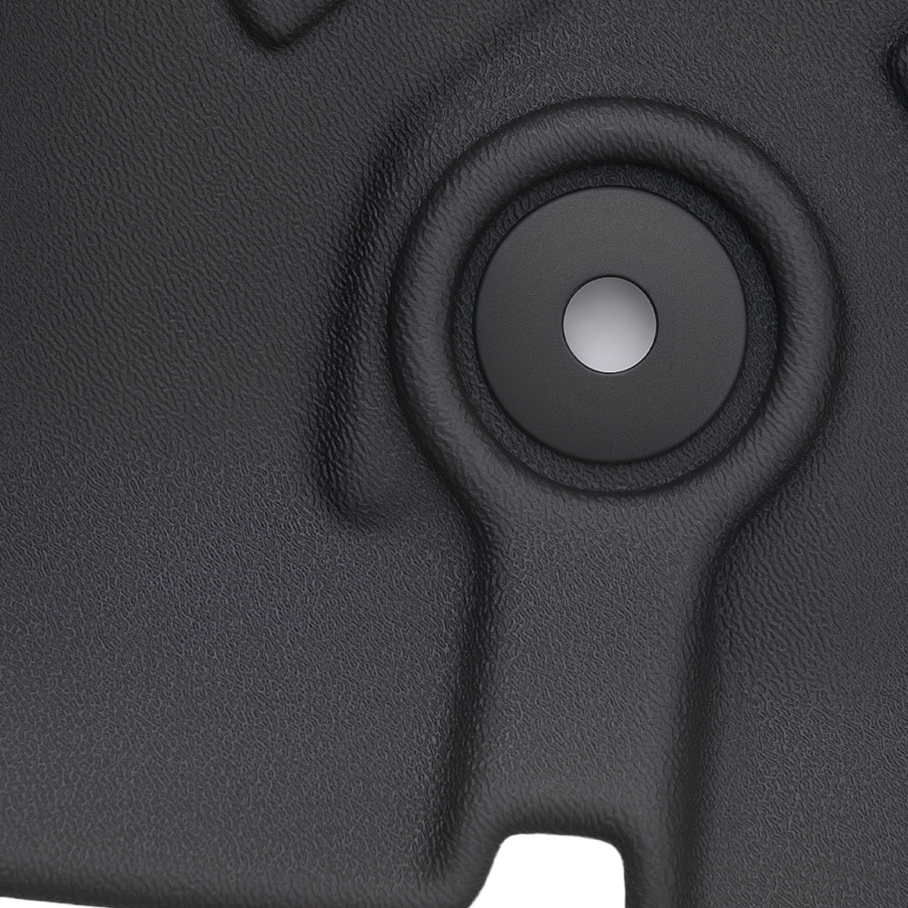 All-Weather Carpet Floor Mats compatible for Subaru WRX 2015-2021 Black TPE Anti-Slip