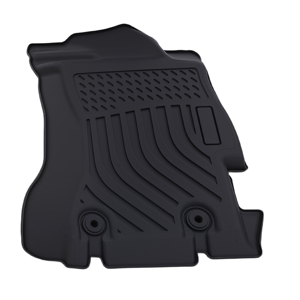 All-Weather Carpet Floor Mats compatible for Subaru WRX 2015-2021 Black TPE Anti-Slip