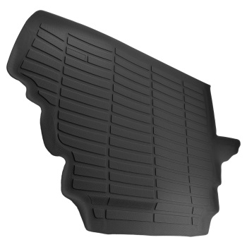 Black Trunk Mat Cargo Liner compatible for Toyota Camry 2007-11 TPE Waterproof Boot Liner