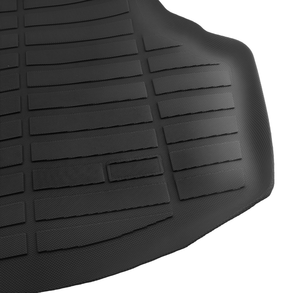 Black Trunk Mat Cargo Liner compatible for Toyota Camry 2007-11 TPE Waterproof Boot Liner