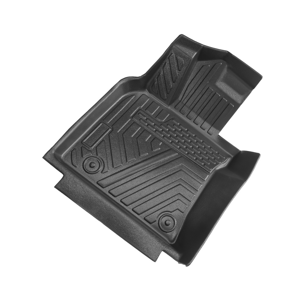 Floor Mats Liners Black TPE All Weather compatible for Toyota Camry 2018 2019-2023 New