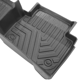 Floor Mats Liners Black TPE All Weather compatible for Toyota Camry 2018 2019-2023 New