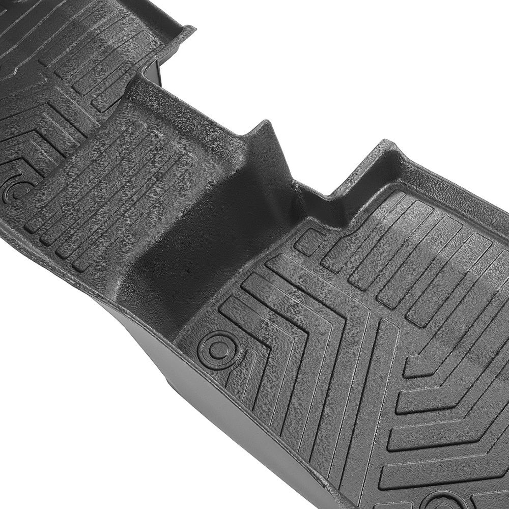 Floor Mats Liners Black TPE All Weather compatible for Toyota Camry 2018 2019-2023 New