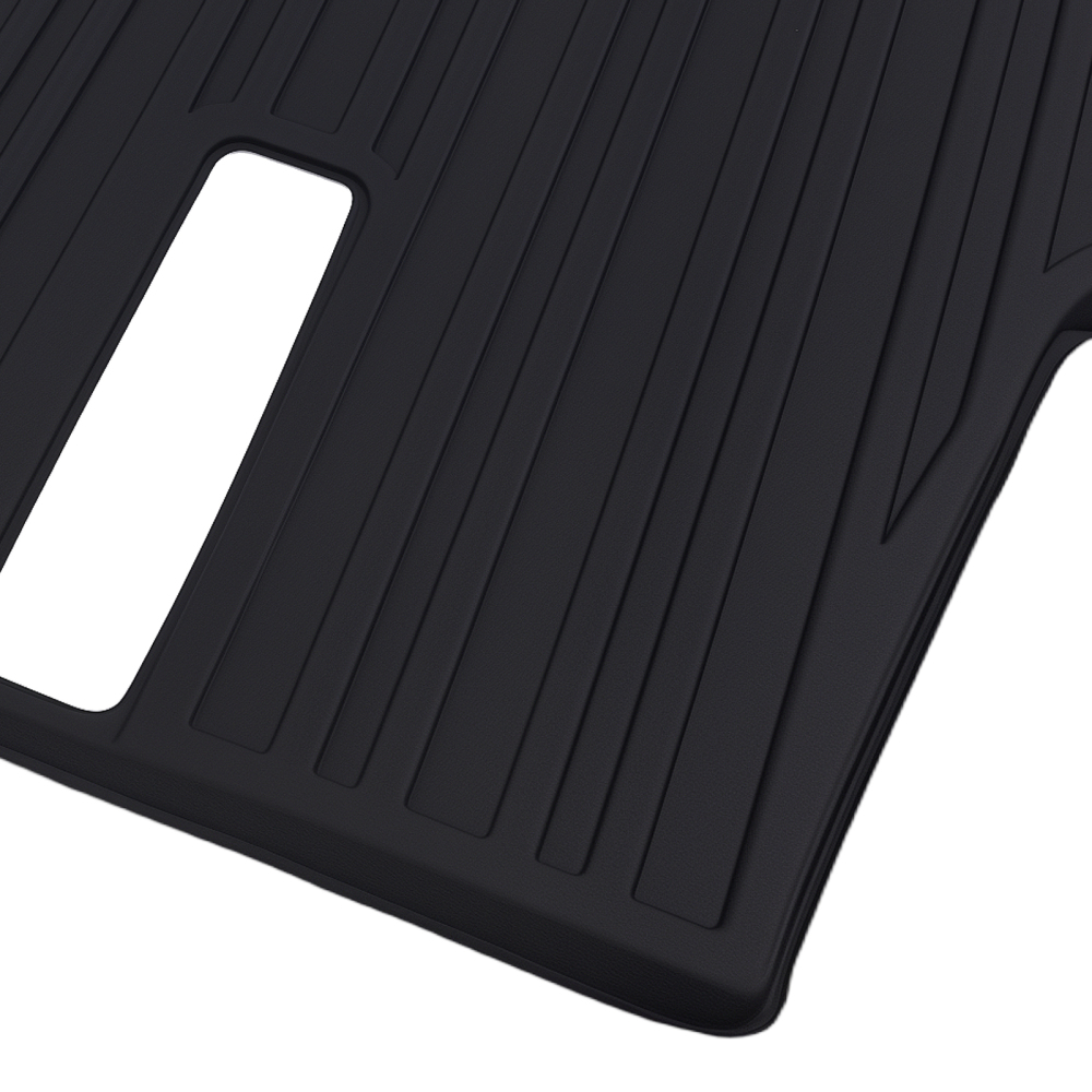 All-Weather Cargo Mat compatible for Toyota Fortuner 2015-2025 TPE Boot Liner Black