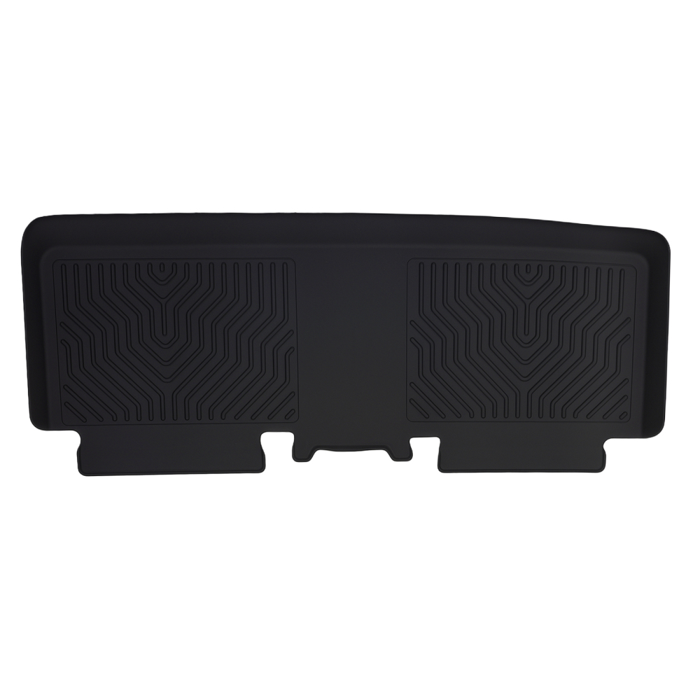 All-Weather Black Floor Mats Liner compatible for Tesla Model S 2015-2020 TPE Anti-Slip
