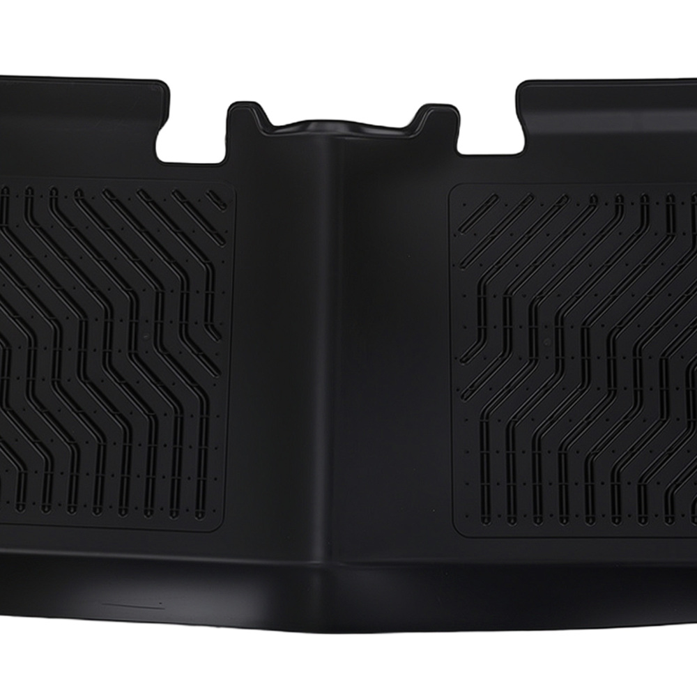 All-Weather Black Floor Mats Liner compatible for Tesla Model S 2015-2020 TPE Anti-Slip