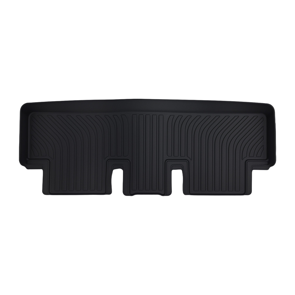 All-Weather Black Floor Mats compatible for Tesla 3 2017-2023 TPE Anti-Slip Waterproof
