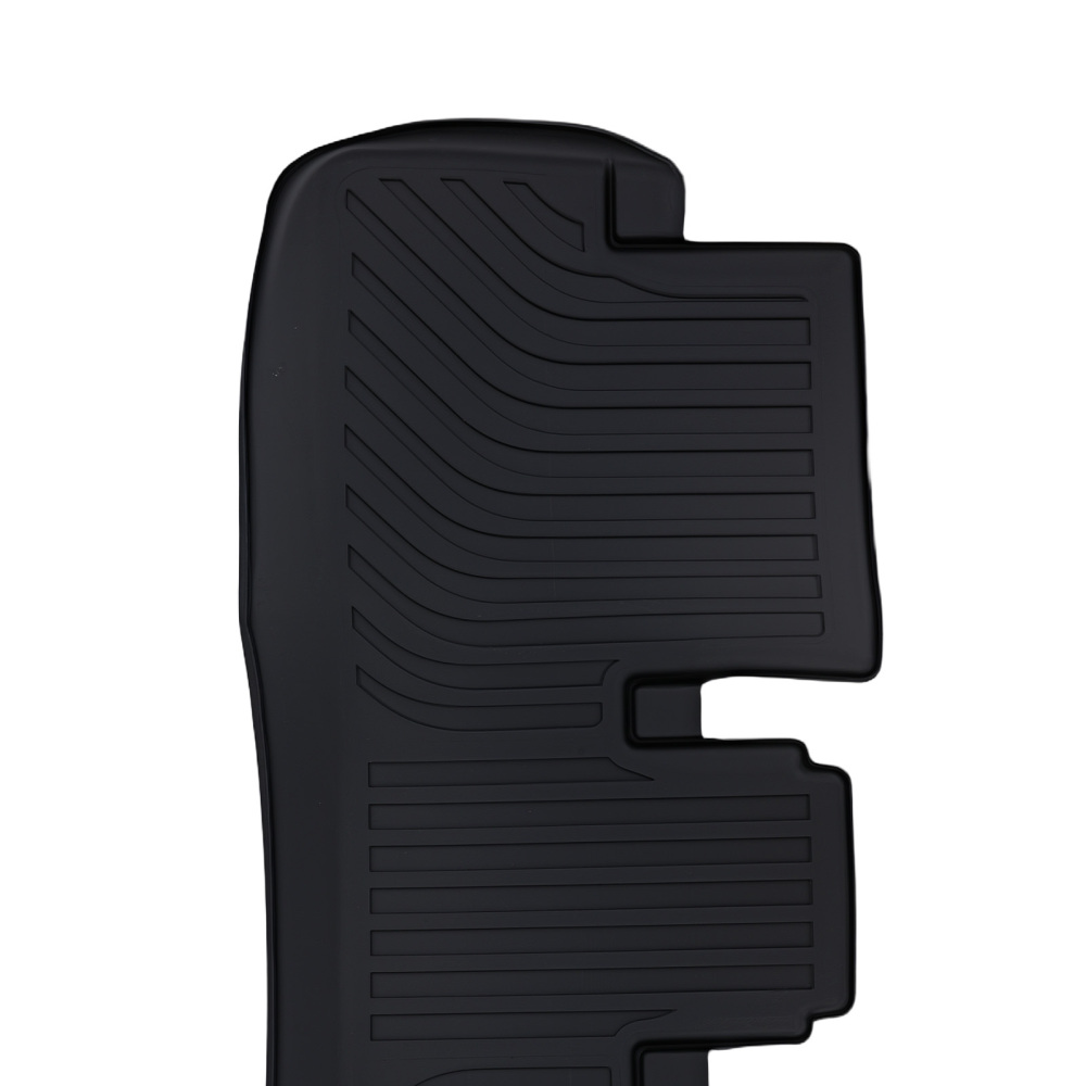 Black TPE Carpet Floor Mats compatible for Tesla Model 3 2024 2025 All Weather Car Mat