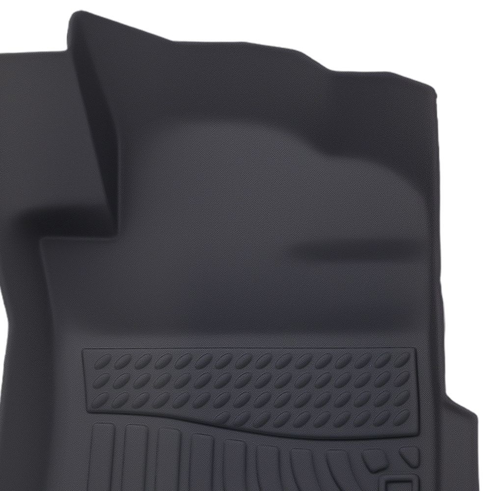 All Weather Floor Mat Set compatible for Toyota Prado 150 7 Seater 2009-2023 Waterproof