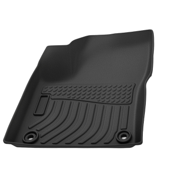 All-Weather Black Floor Mat Set compatible for Toyota Prius Prime 2017-2022 compatible for Prius 2016